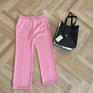 Lululemon Athletica Trending Pink Straight Leg Pants NWT